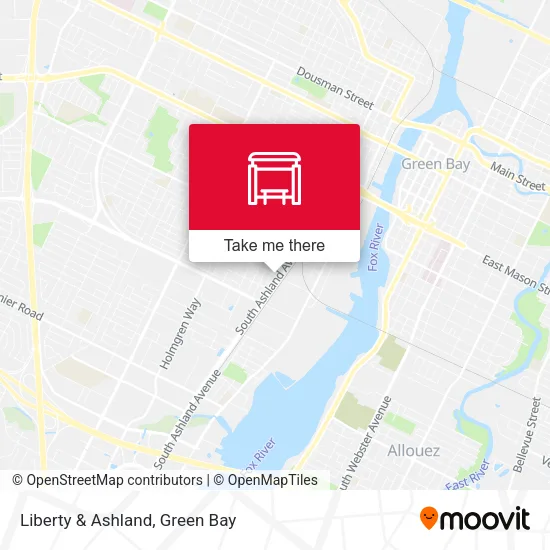 Mapa de Liberty & Ashland