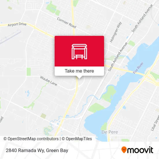 Mapa de 2840 Ramada Wy