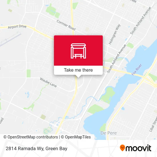 Mapa de 2814 Ramada Wy