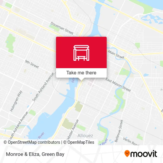 Mapa de Monroe & Eliza