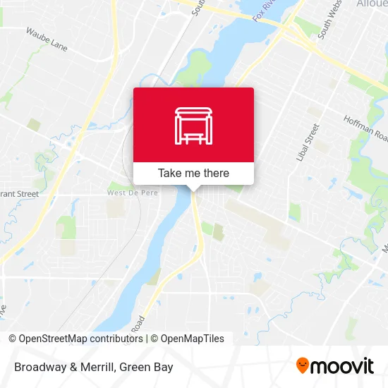 Mapa de Broadway & Merrill