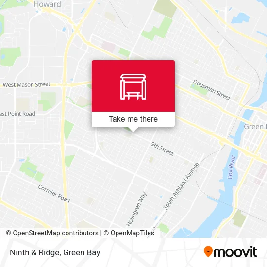 Mapa de Ninth & Ridge