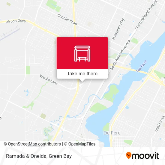 Ramada & Oneida map