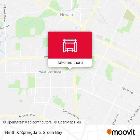 Mapa de Ninth & Springdale