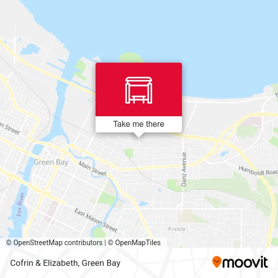 Mapa de Cofrin & Elizabeth