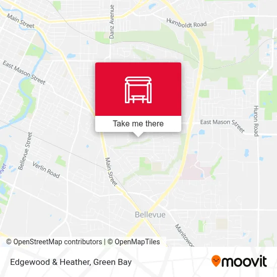 Edgewood & Heather map