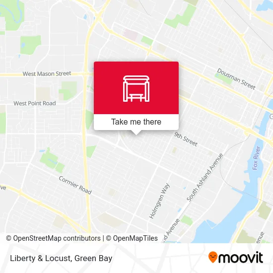 Mapa de Liberty & Locust