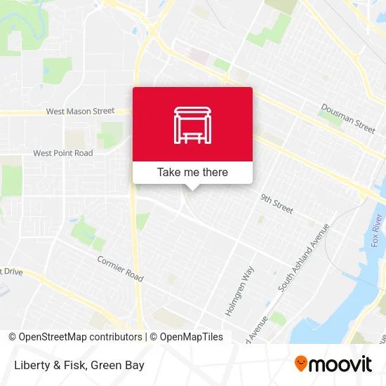 Mapa de Liberty & Fisk