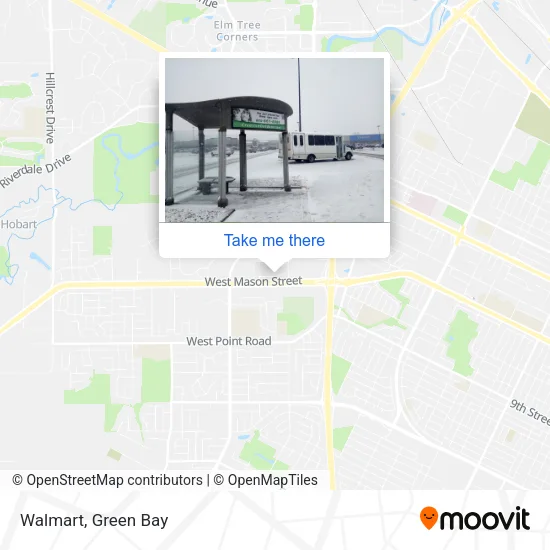 Mapa de Walmart