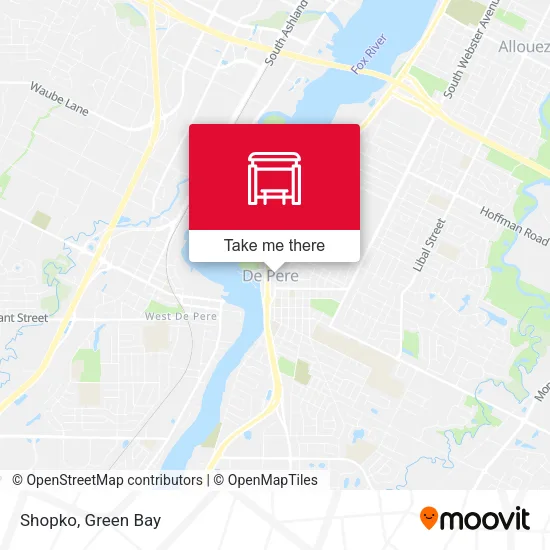 Mapa de Shopko