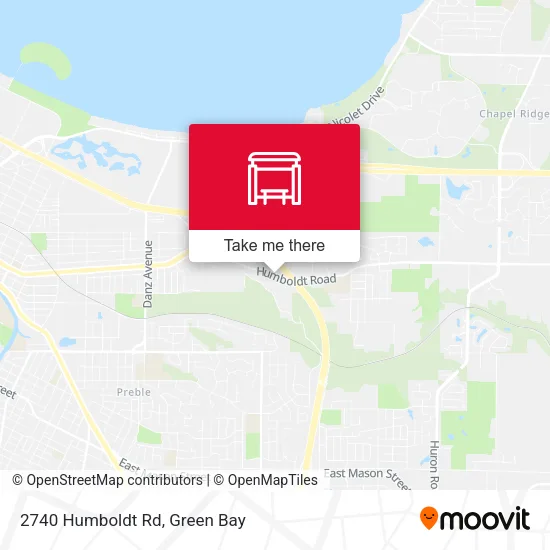 Mapa de 2740 Humboldt Rd