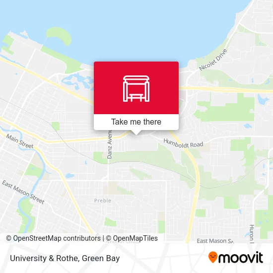 Mapa de University & Rothe