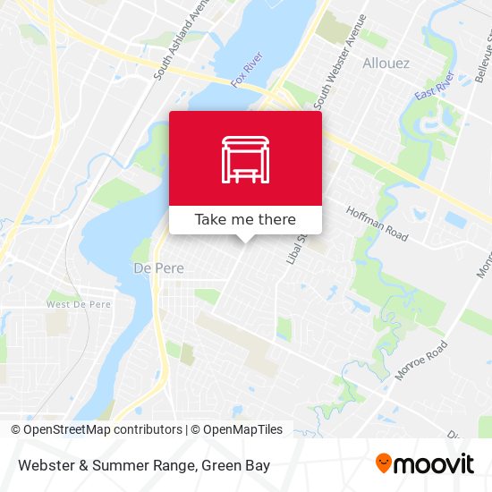 Mapa de Webster & Summer Range