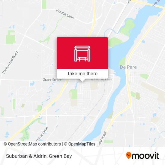 Suburban & Aldrin map