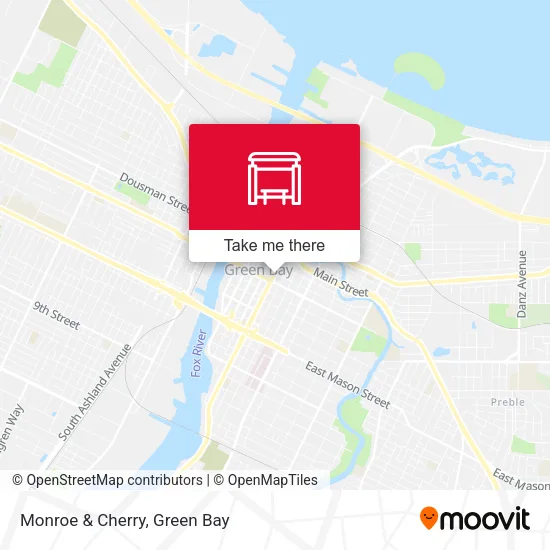 Mapa de Monroe & Cherry