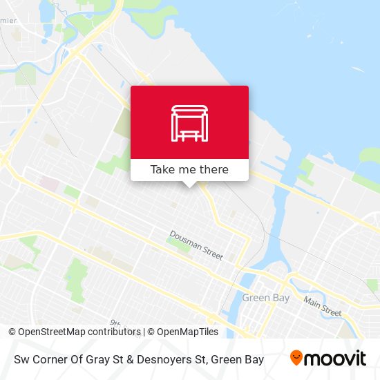 Mapa de Sw Corner Of Gray St & Desnoyers St