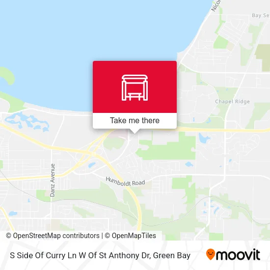 S Side Of Curry Ln W Of St Anthony Dr map