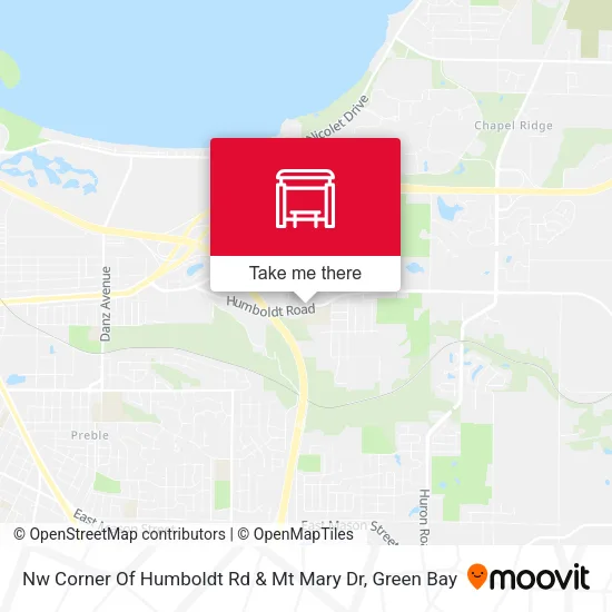 Mapa de Nw Corner Of Humboldt Rd & Mt Mary Dr