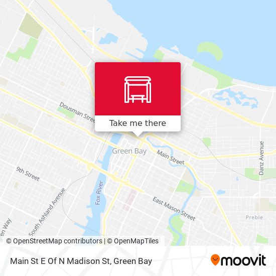 Main St E Of N Madison St map