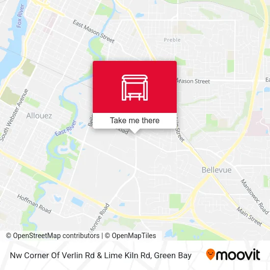 Mapa de Nw Corner Of Verlin Rd & Lime Kiln Rd