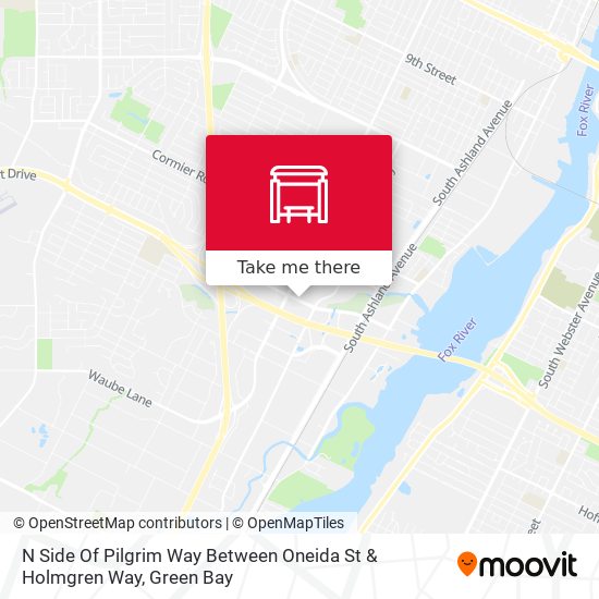 Mapa de N Side Of Pilgrim Way Between Oneida St & Holmgren Way