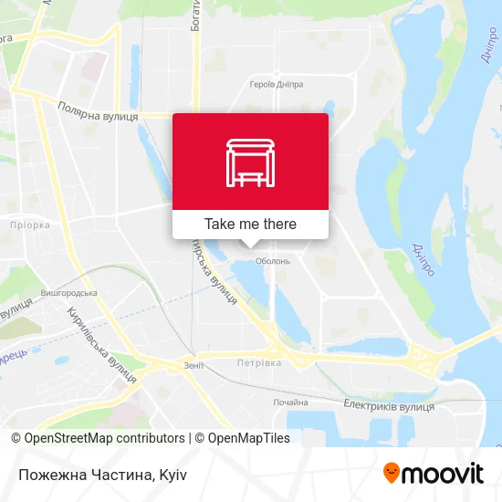 Карта Пожежна Частина