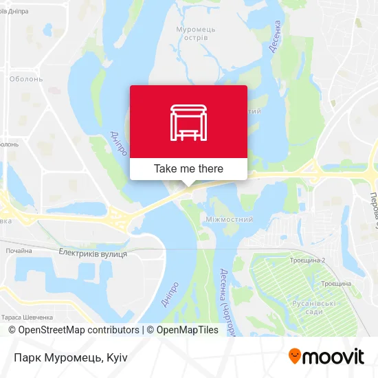 Карта Парк Муромець