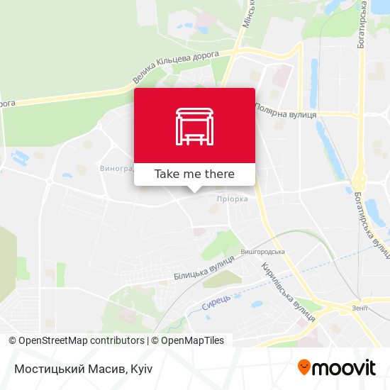 Мостицький Масив map