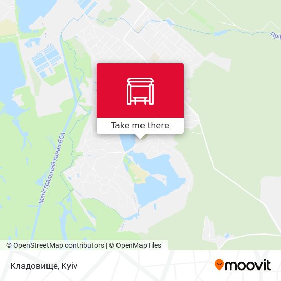 Кладовище map