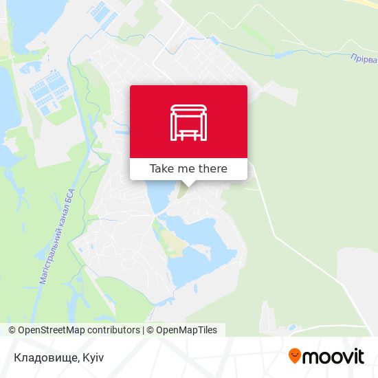 Кладовище map