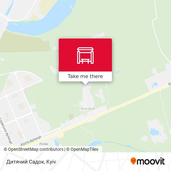 Дитячий Садок map