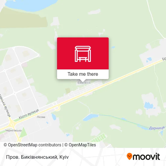 Карта Пров. Биківнянський