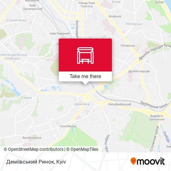 Деміївський Ринок map