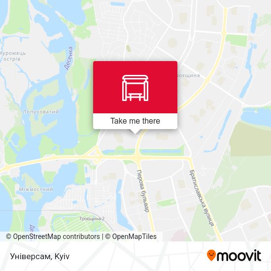 Карта Універсам