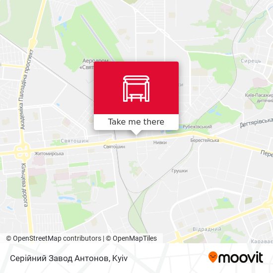 Серійний Завод Антонов map