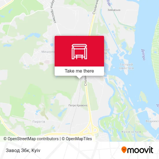 Карта Завод Збк