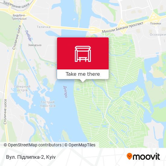 Вул. Підлипка-2 map