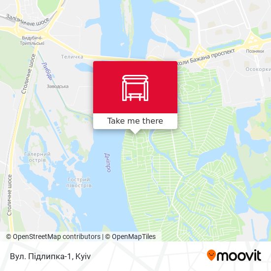Вул. Підлипка-1 map