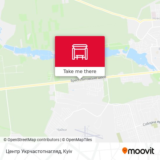 Центр Укрчастотнагляд map