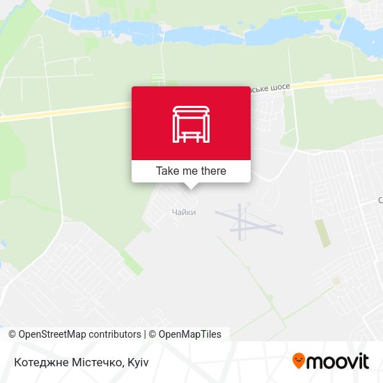 Карта Котеджне Містечко