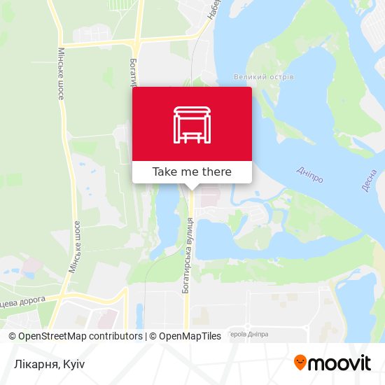 Лікарня map