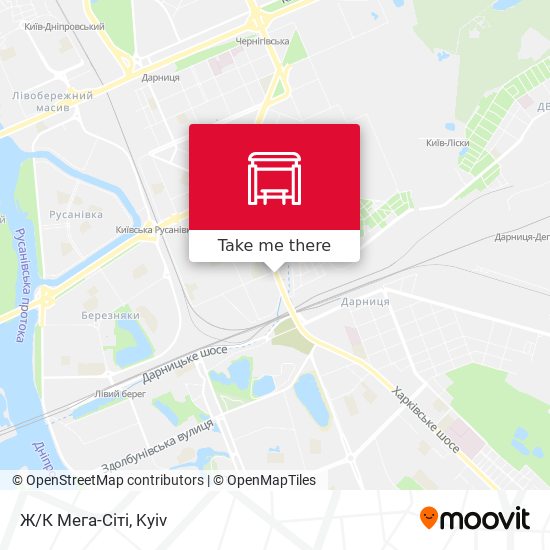 Ж/К Мега-Сiтi map
