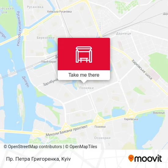 Карта Пр. Петра Григоренка