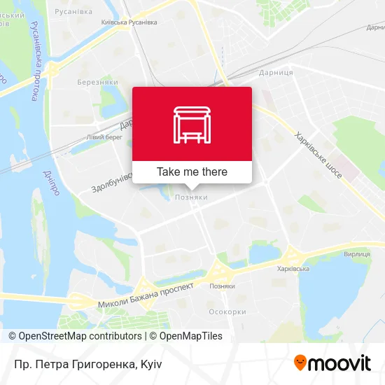 Карта Пр. Петра Григоренка