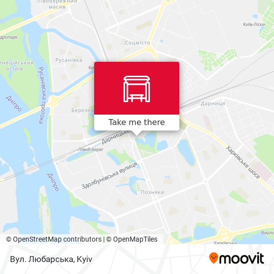 Вул. Любарська map