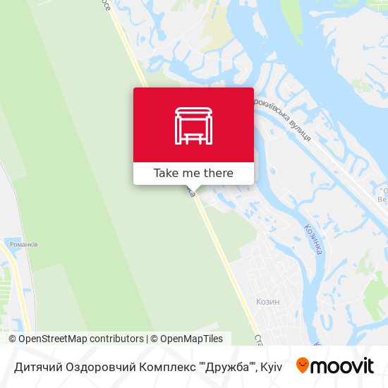 Дитячий Оздоровчий Комплекс ""Дружба"" map