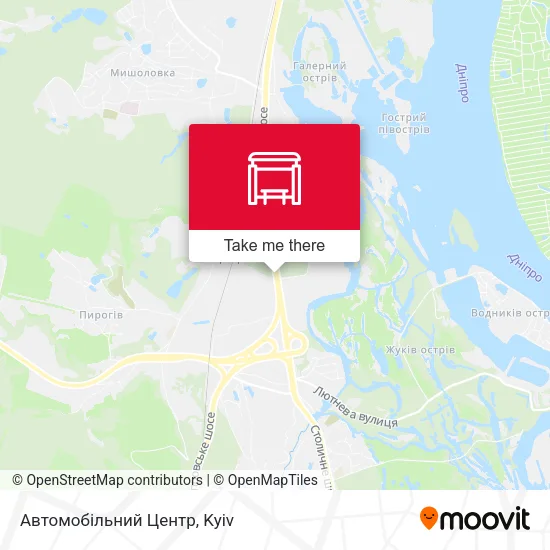 Карта Автомобільний Центр