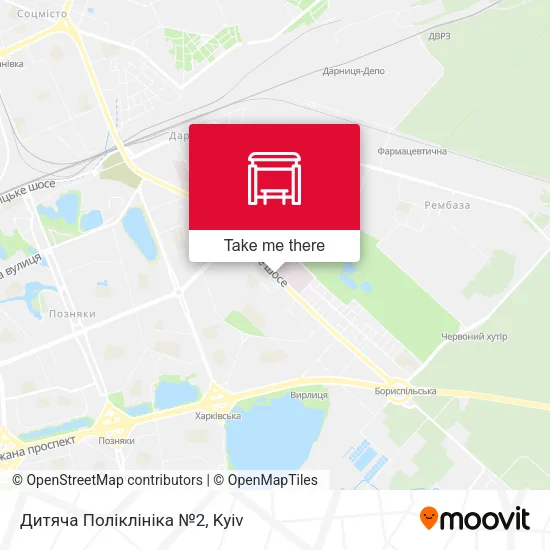 Карта Дитяча Поліклініка №2