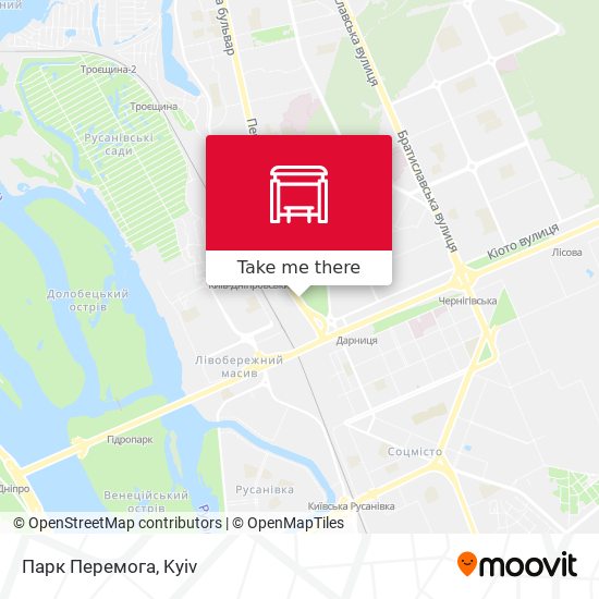 Парк Перемога map