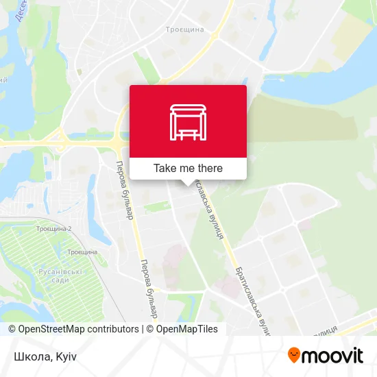 Карта Школа